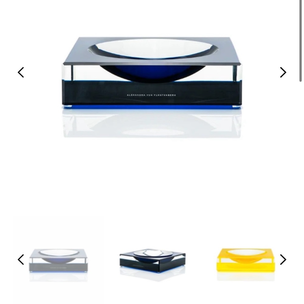 Alexandra Von Furstenberg Large Candy Bowl in Sapphire